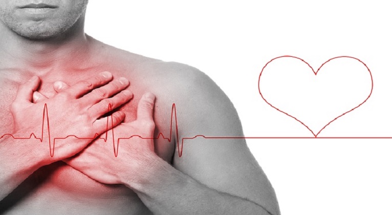 Dor no peito, um dos sintomas de infarto mais conhecido de todos.