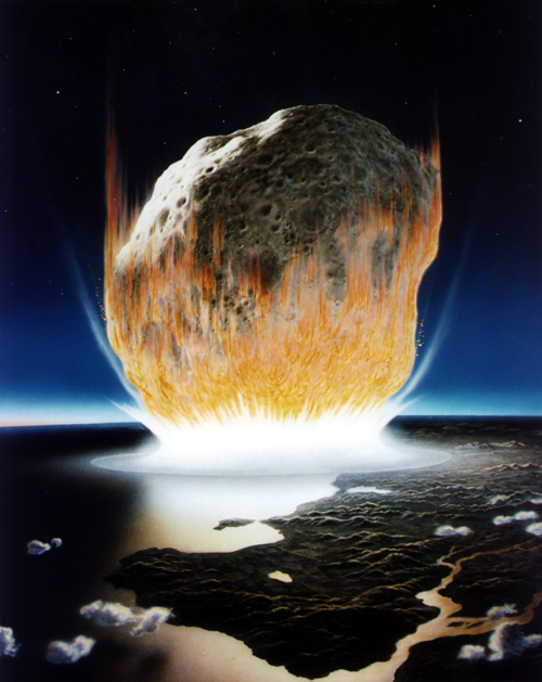 Impacto de asteroide.