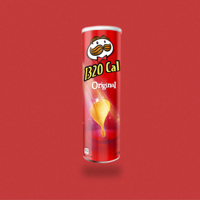 Tubo de Pringles.